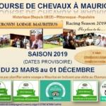 Horse racing in Mauritius francais 2019